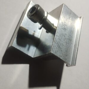 Clamp Medio / panel 40mm + tuerca + bulón